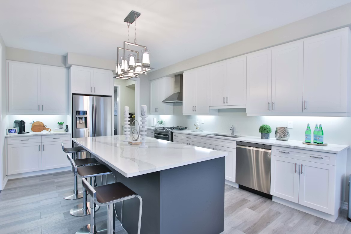 Custom kitchen island